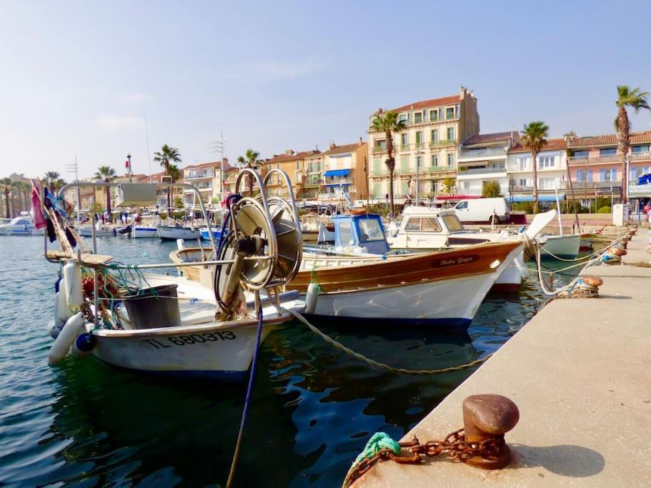 Bandol Roc Beach Vue Mer Grand T3 Face A La Plage Avec Parking מראה חיצוני תמונה